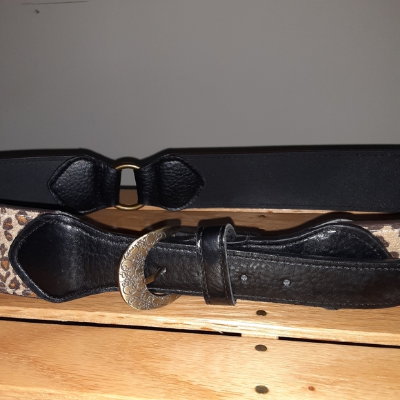 Cheetah leopard printed fashion belt size L - Picture 2 of 4